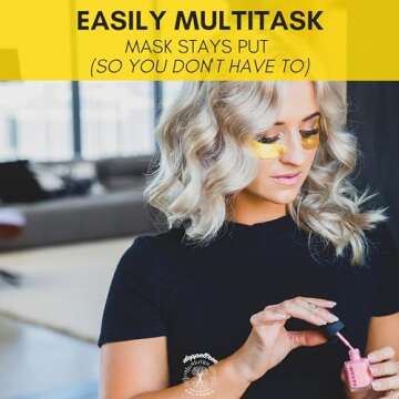 Natural Anti Aging Under Eye Patches for Dark Circles