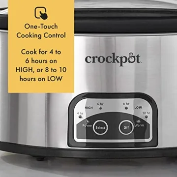 Crock-Pot 6 Quart Programmable Slow Cooker with Timer