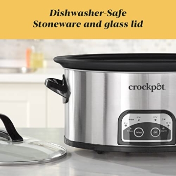 Crock-Pot 6 Quart Programmable Slow Cooker with Timer