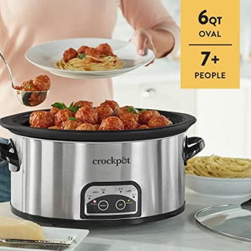 Crock-Pot 6 Quart Programmable Slow Cooker with Timer