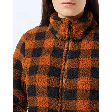 Amazon Essentials Women's Polar Fleece Lined Sherpa Full-Zip Jacket