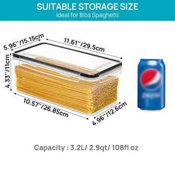 Vtopmart Airtight Food Storage Containers BPA Free 4PCS Set