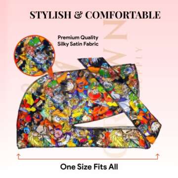 CROWN Silky Durag for 360 Waves - Premium Quality & Comfort