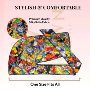 CROWN Silky Durag for 360 Waves - Premium Quality & Comfort