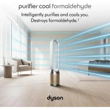 Dyson TP09 Air Purifier & Fan - White/Gold