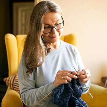 Cobee Crochet Hooks Set Steel - 12 Pieces of Small Size Latch Hook Crochet Needle Set 0.6 mm to 1.9 ...