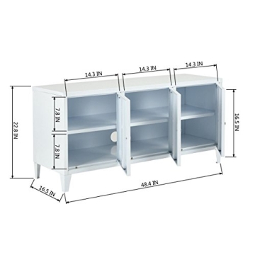 HouseinBox 3-in-1 Metal Cabinet Stylish Multi-Purpose Storage