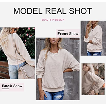 Dokotoo Women's Cozy Pullover Sweatshirt for All Occasions