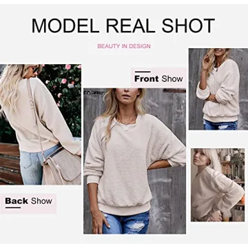 Dokotoo Women's Cozy Pullover Sweatshirt for All Occasions