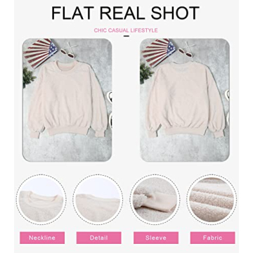 Dokotoo Women's Cozy Pullover Sweatshirt for All Occasions