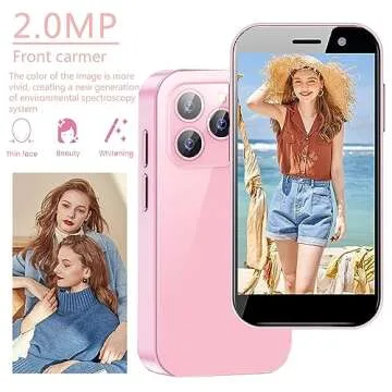 Hipipoo Mini Smartphone 4G Unlocked 3.0 Inch Kids Phone