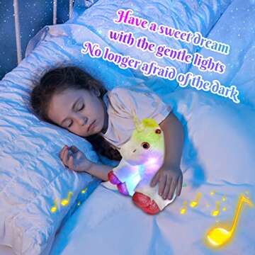 Glow Guards Musical Unicorn - Enchanting Plush Toy Gift