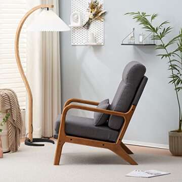 Stylish Karl Home Mid-Century Accent Chair Online