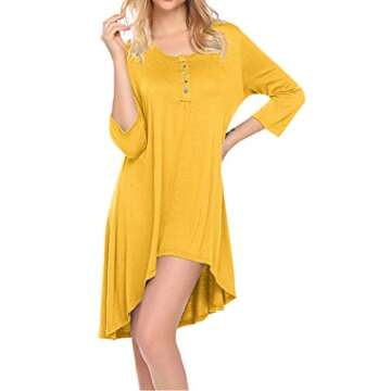 Naggoo Women's Casual Tunic Top - Stylish & Comfortable