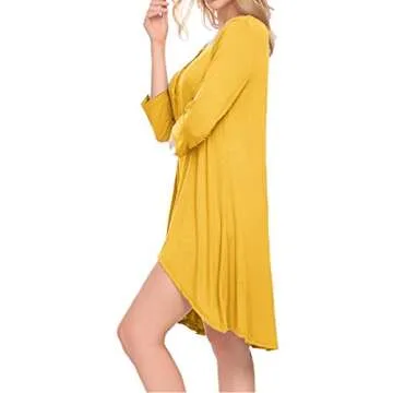 Naggoo Women's Casual Tunic Top - Stylish & Comfortable