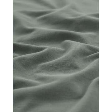 CRZ YOGA Seamless Workout Tops for Women Short Sleeve Athletic Tees Breathable Gym Running Yoga Shirts Grey Sage Medium