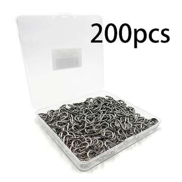 200Pcs 1 Inch Stainless Steel S Hook Curtain Hanging Connectors Mini S Shaped Hangers Ornament for DIY Jewelry Chain Hardware Pet Name Tag Lure and Assembly DIY Crafts Doll House Towel Hook Key Ring