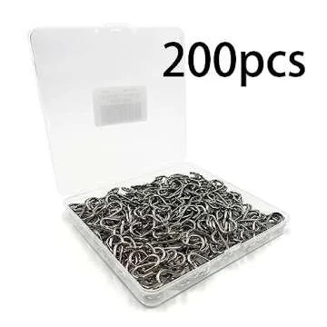 200Pcs 1 Inch Stainless Steel S Hook Curtain Hanging Connectors Mini S Shaped Hangers Ornament for DIY Jewelry Chain Hardware Pet Name Tag Lure and Assembly DIY Crafts Doll House Towel Hook Key Ring