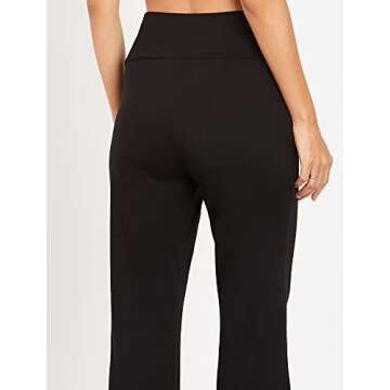 Motherhood Maternity Women's Side Ruched Waist Under the Belly Knit Pajama and Lounge Pant S-3X