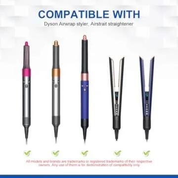 LANMU Wall Mount Holder for Dyson Airwrap - Space-Saving Design