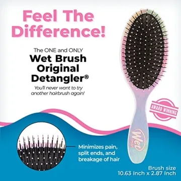 Wet Brush Original Detangler Hair Brush - Effortless Hair Care