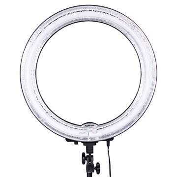 Neewer 18 inches 75W 5500K Dimmable Fluorescent Ring Light for Camera Photo Studio Portrait Photography, Video, Selfie, Make-up (Only Light Included)