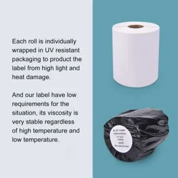 LEMERO 4x6 Shipping Labels Compatible with DYMO 4XL,1744907 4x6 thermal shipping labels, work for DYMO, Zebra, Rollo, MUNBYN, Water & Grease Resistant, BPA Free, 220 Labels/Roll (10 Pack)