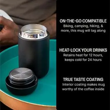 Fellow Carter Coffee Mug 16 oz Travel Tumbler