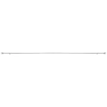 Adjustable 72-144 Inch Nickel Curtain Rod | Amazon Basics