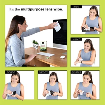 Eyeglass Cleaner Lens Wipes for Spotless Lenses