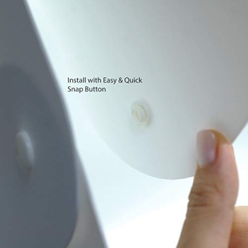 LimoStudio 16-inch Cubic 70 LED Light Foldable & Portable Photo Shooting Tent Box Kit, Including White/Black Background, USB Cable Power, Commercial Product Shoot, Small Medium Size Product, AGG2334