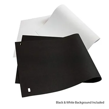 LimoStudio 16-inch Cubic 70 LED Light Foldable & Portable Photo Shooting Tent Box Kit, Including White/Black Background, USB Cable Power, Commercial Product Shoot, Small Medium Size Product, AGG2334