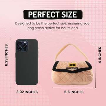 Dog Diggin Designs Runway Pup Collection | Unique Squeaky Parody Plush Dog Toys – Haute Couture Purses & Handbags