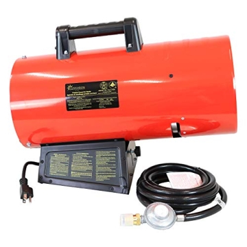 Sunnydaze 85K BTU Portable Propane Heater for Garage & Jobsite