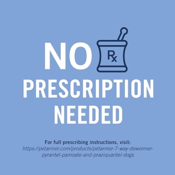 PETARMOR 7 Way De-Wormer for Dogs, Safe & Effective