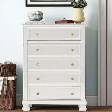 Elegant BUKOBYHE Cabinet Knobs - Durable Brass Hardware