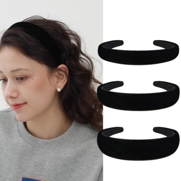 AUDTOPE Velvet Padded Headbands - Stylish Comfort Accessories