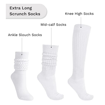 JOCMIC Slouch Socks for Women – Stylish & Comfy