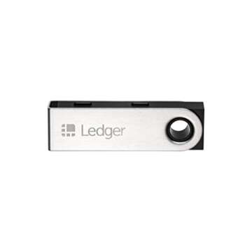 Ledger Nano S Cryptocurrency Hardware Wallet, Black