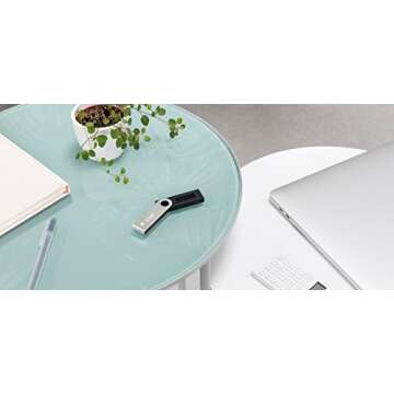 Ledger Nano S Cryptocurrency Hardware Wallet, Black