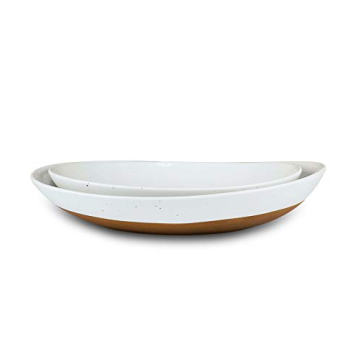Mora Ceramic Serving Bowls Set - Elegant & Durable Dinnerware for Every Occasion