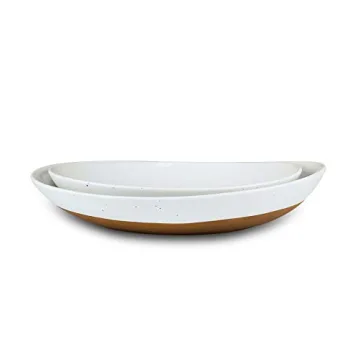 Mora Ceramic Serving Bowls Set - Elegant & Durable Dinnerware for Every Occasion