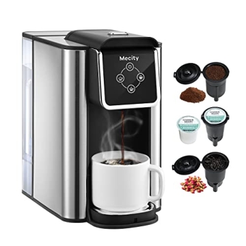 Mecity Coffee Maker 3 in 1 Single Serve Coffee Machine