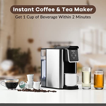 Mecity 3 in 1 Coffee Maker, K-Cup Compatible Machine