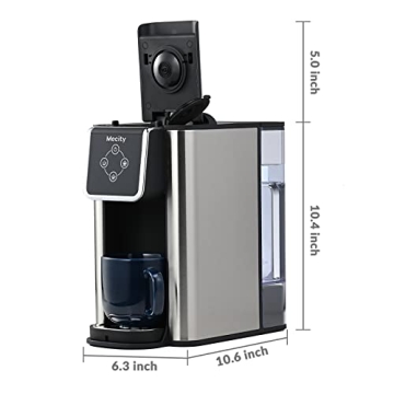 Mecity 3 in 1 Coffee Maker, K-Cup Compatible Machine