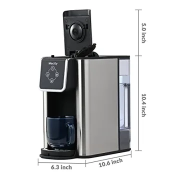 Mecity 3 in 1 Coffee Maker, K-Cup Compatible Machine