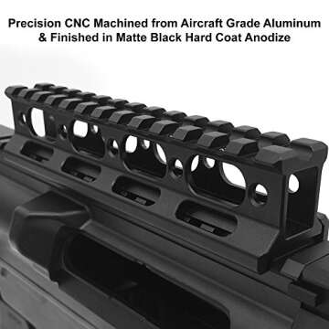 UTG Super Slim Picatinny Riser Mount 1" Height