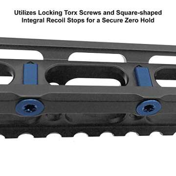 UTG Super Slim Picatinny Riser Mount 1" Height