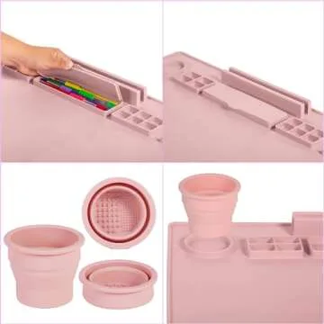 Silicone Painting Mat for Creative Fun - Mess-Free Crafting