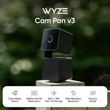 WYZE Cam Pan v3: 1080P Smart Home Security Camera with Motion Tracking